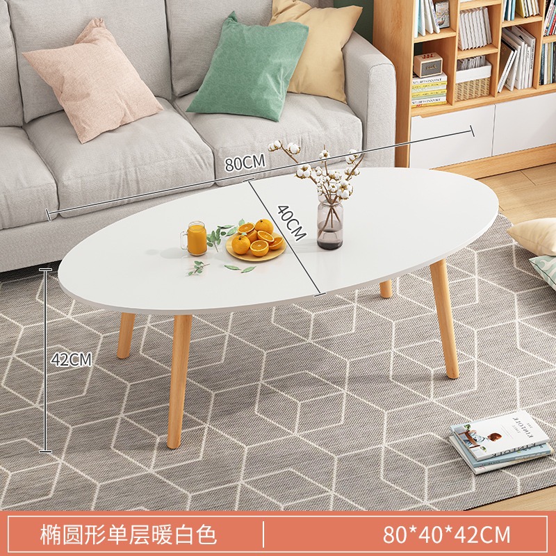 Mesa pequeña mesa de té sala de estar doméstica nórdica sofá lado dormitorio moderno simple mesa de té sala de alquiler mesa de té