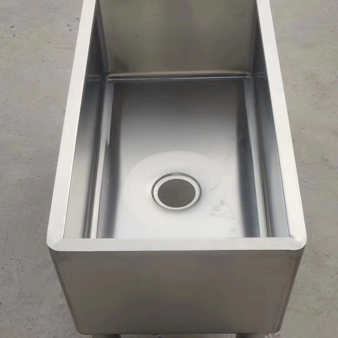 加厚新款室外商用不锈钢拖把池墩布池水槽家用阳台拖布洗衣可移动