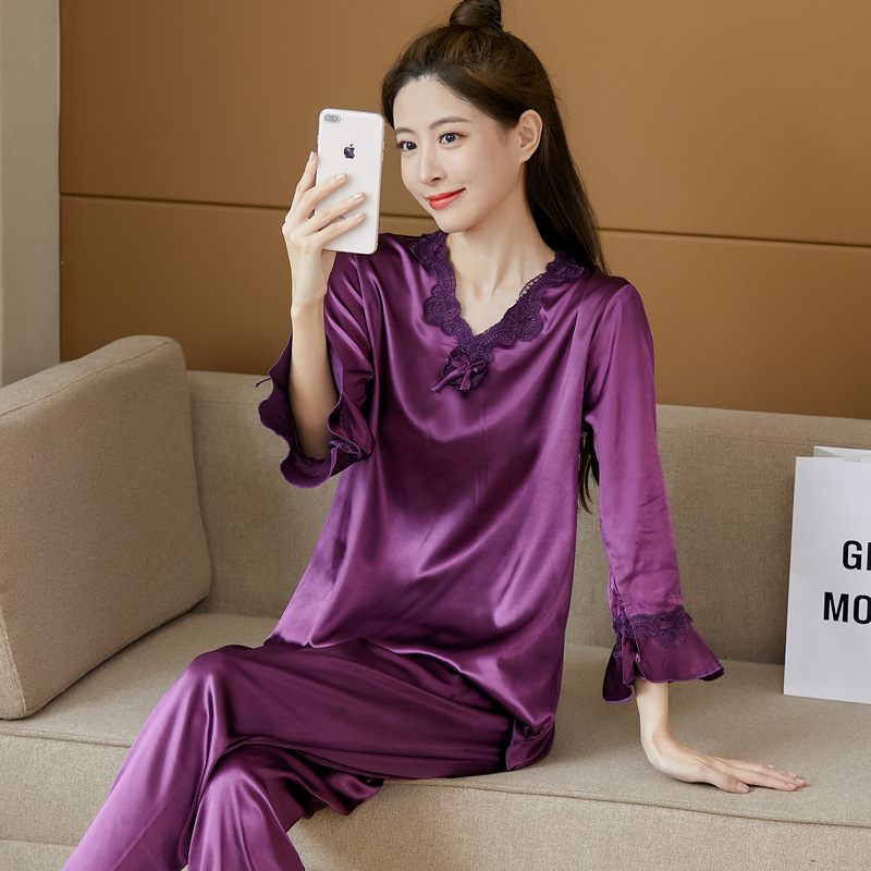더블 롱 #3058 다크 퍼플