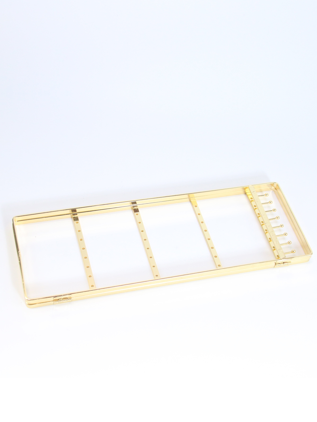 600g Weight Jewelry Rack Classification Simple Style Solid Color Metal Iron Wrought Iron Jewelry Rack