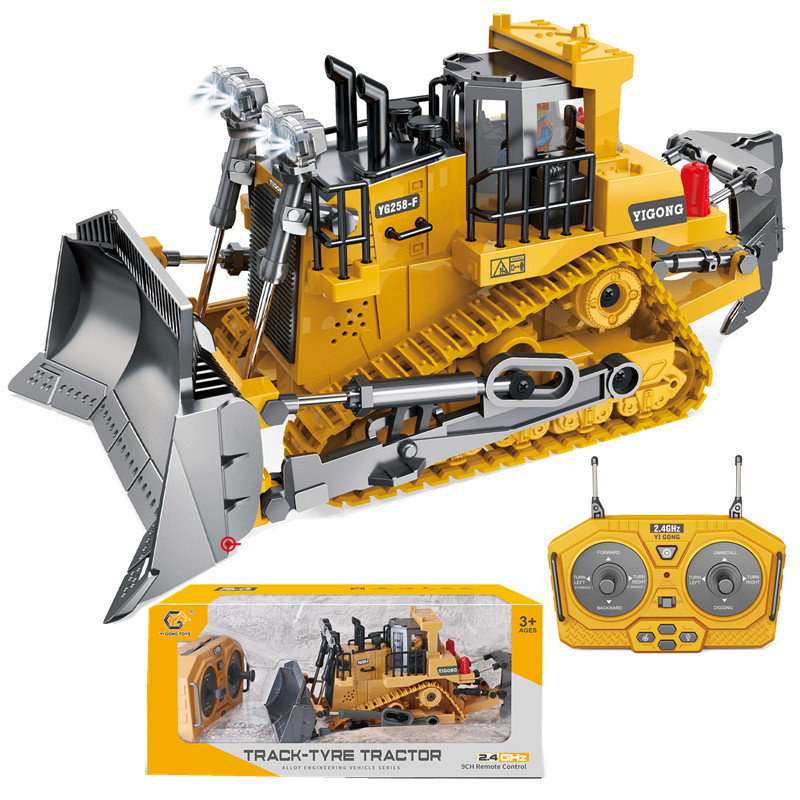 (Cross-border trading), realistic bulldozer, toy car, remote control car 3