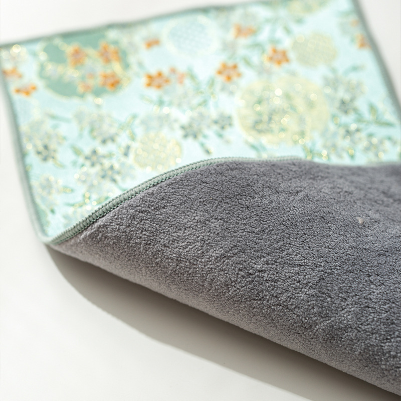 Thickened Super Absorbent Tea Towel National Fashion High-end Tea Set Accessories Tea Table Cloth Rag Tea Ceremony Rectangular Towel Thickened Super Absorbent Tea Towel National Fashion High-end Tea Set Accessories Tea Table Cloth Rag Tea Ceremony Rectangular Towel