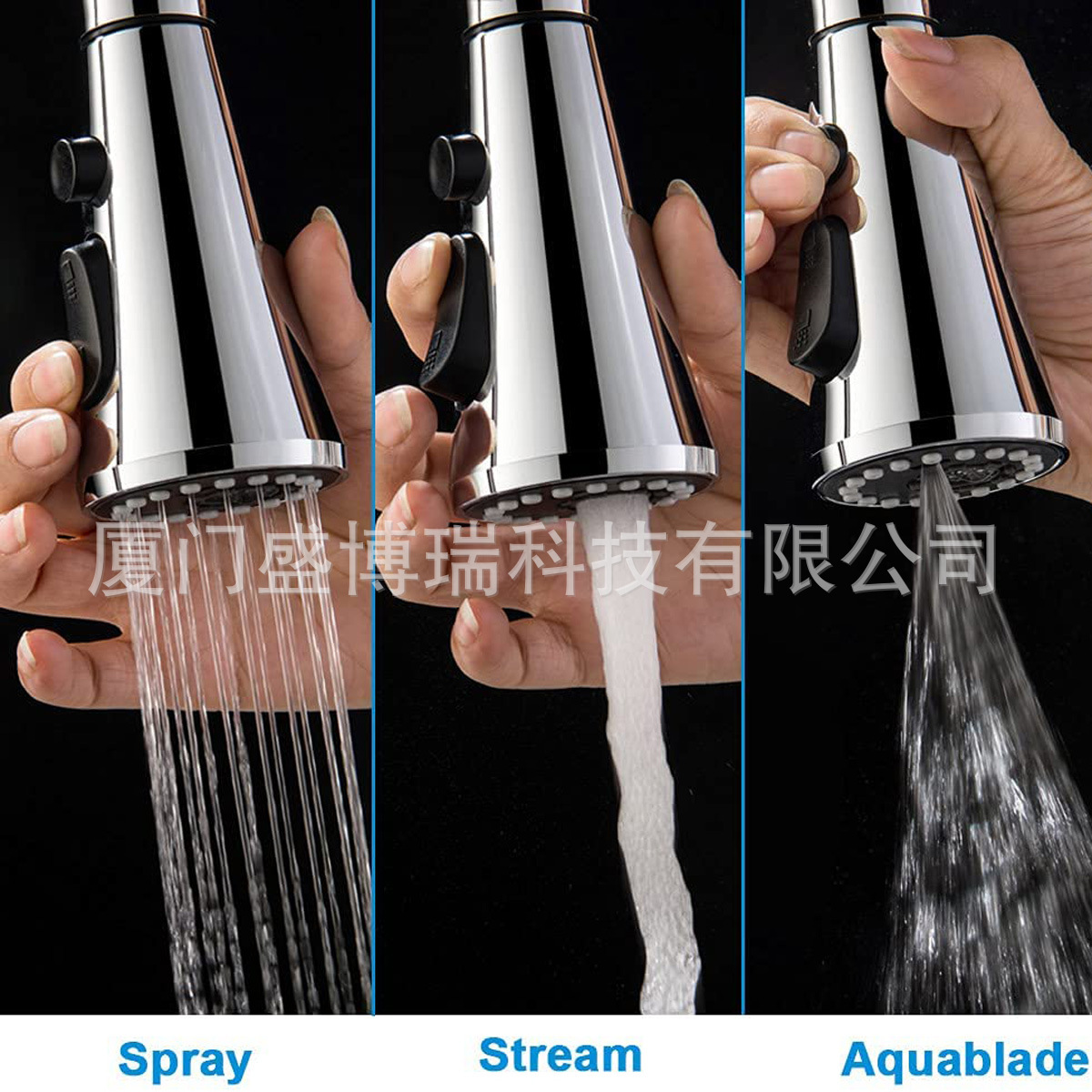 Kitchen pull-out faucet accessories, pull-out head series, sink, sink, multi-functional anti-splash water extension nozzle undefined
