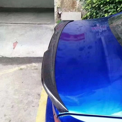 Suitable for BMW 5 Series G30/38PRO real forged carbon fiber tail rear spoiler fixed wind wing car modification (Fixed wind wing)