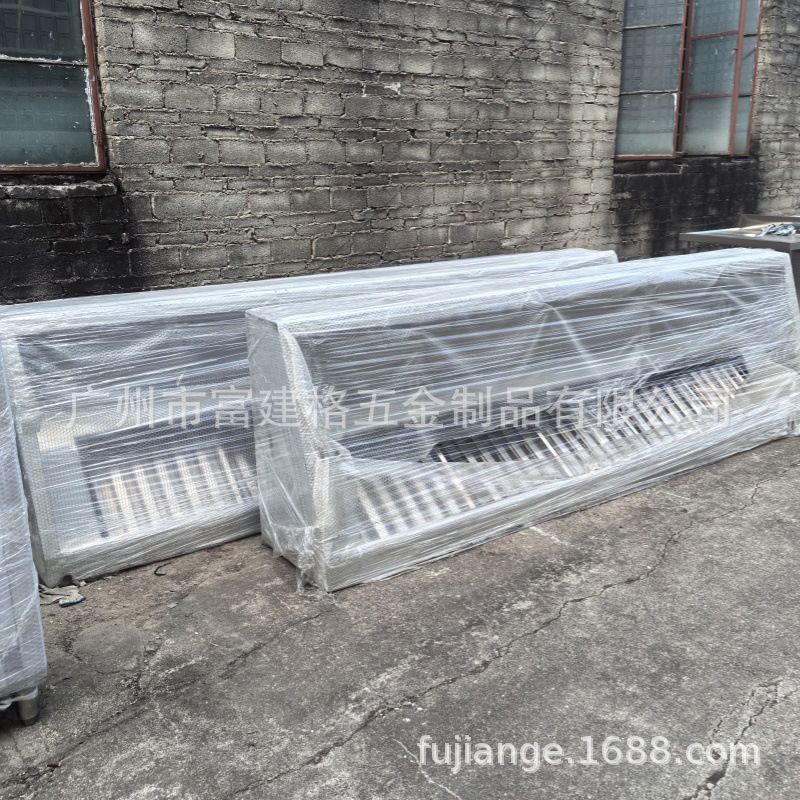 大型白铁皮不锈钢烟罩标题烟罩工厂环保吸烟机排酒店大吸力工程款