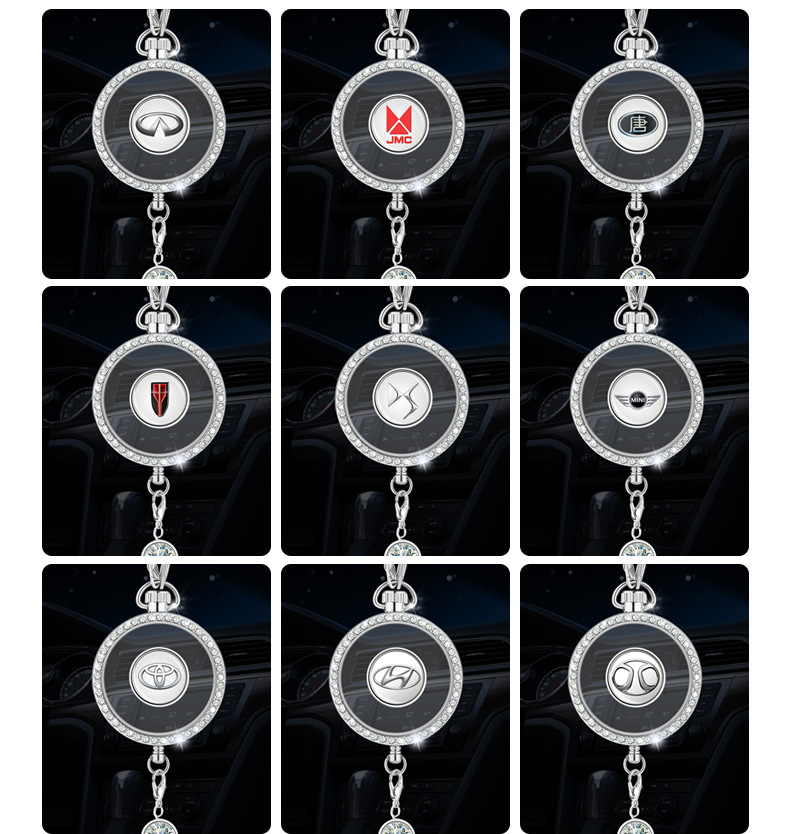 Specially Designed for Foreign Trade, Perfume Car Hangings, Aromatherapy Car Accessories, Long-Lasting Light Fragrance, High-End Fragrance for Men, and Car Interior Decorations for Women