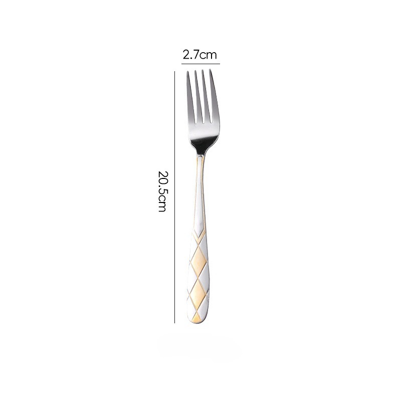 부분 금도금 대형 포크