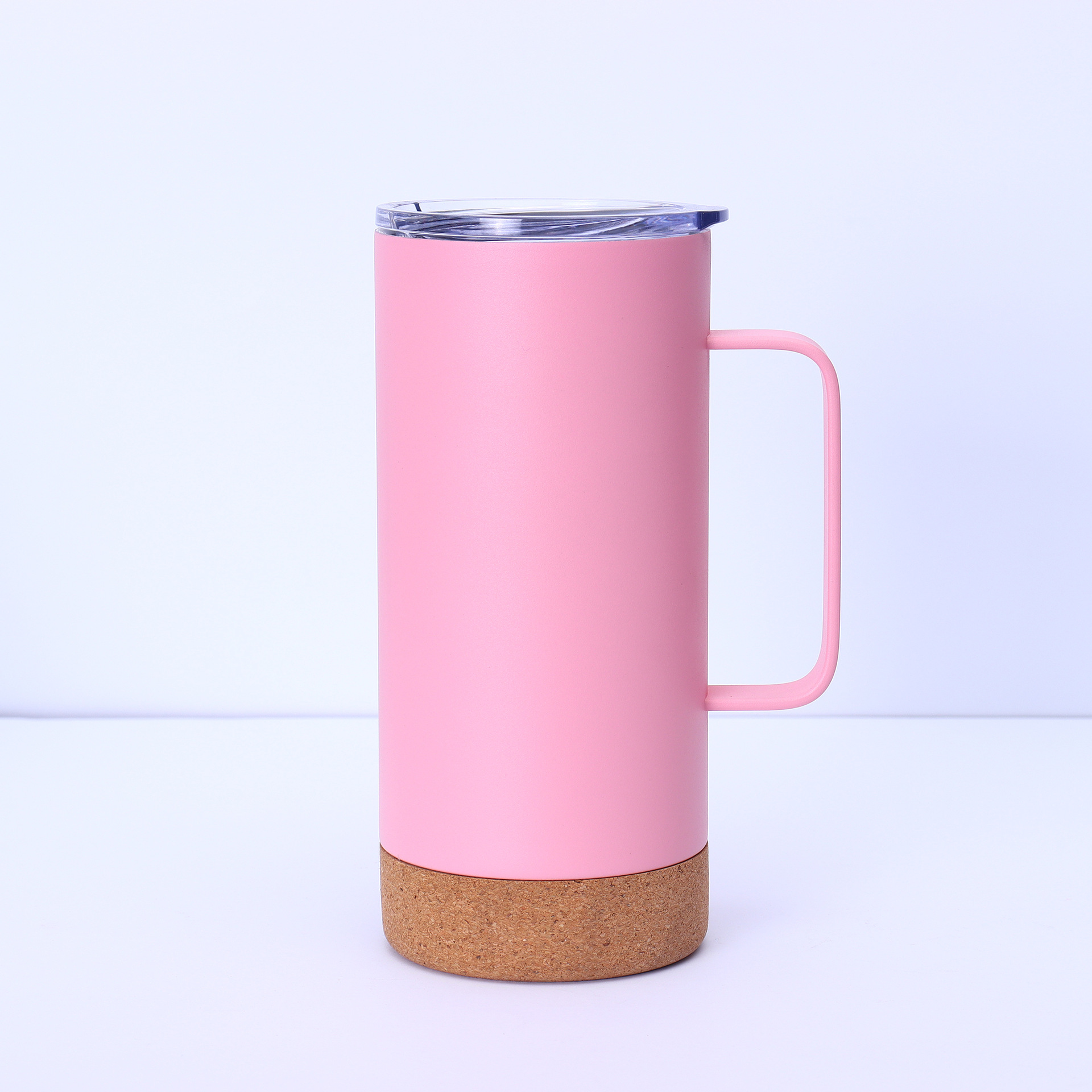 16oz mango de cinta rosa