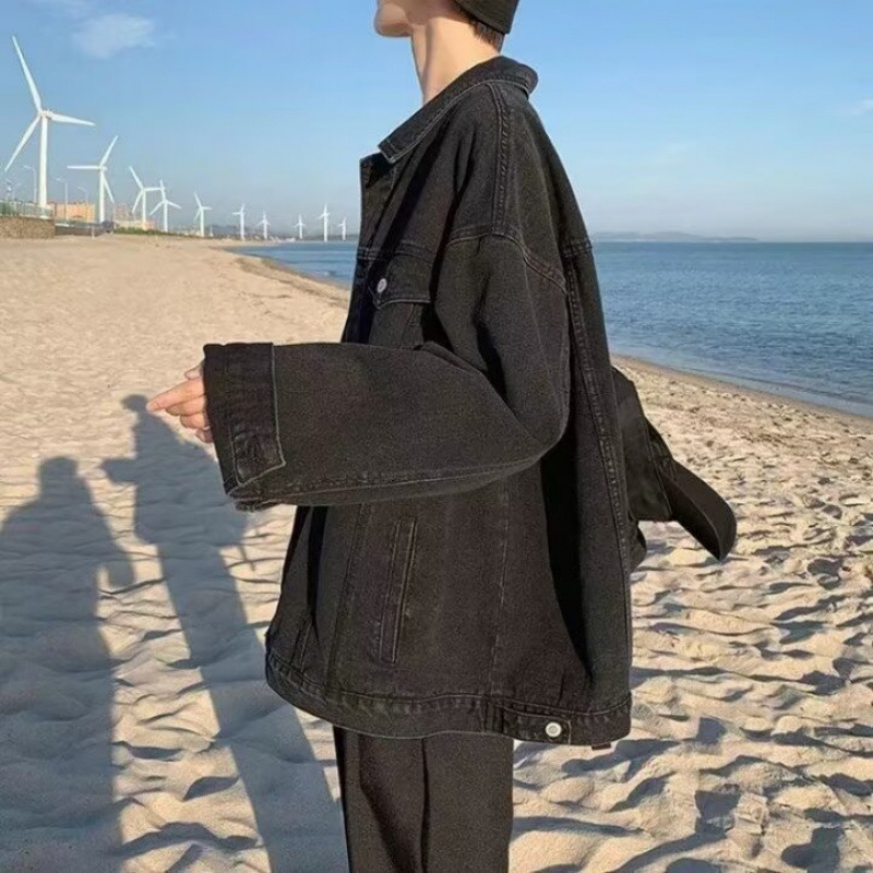 Jacket Jacket Men's Trendy Brand Versatile Loose Workwear Men's Spring Clothing_voghion.com