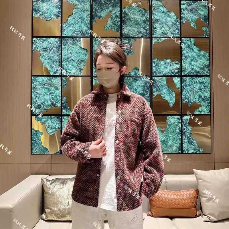 2025年春季新款时尚潮流小香风编织痞帅燕尾潮流时尚休闲百搭上衣|undefined