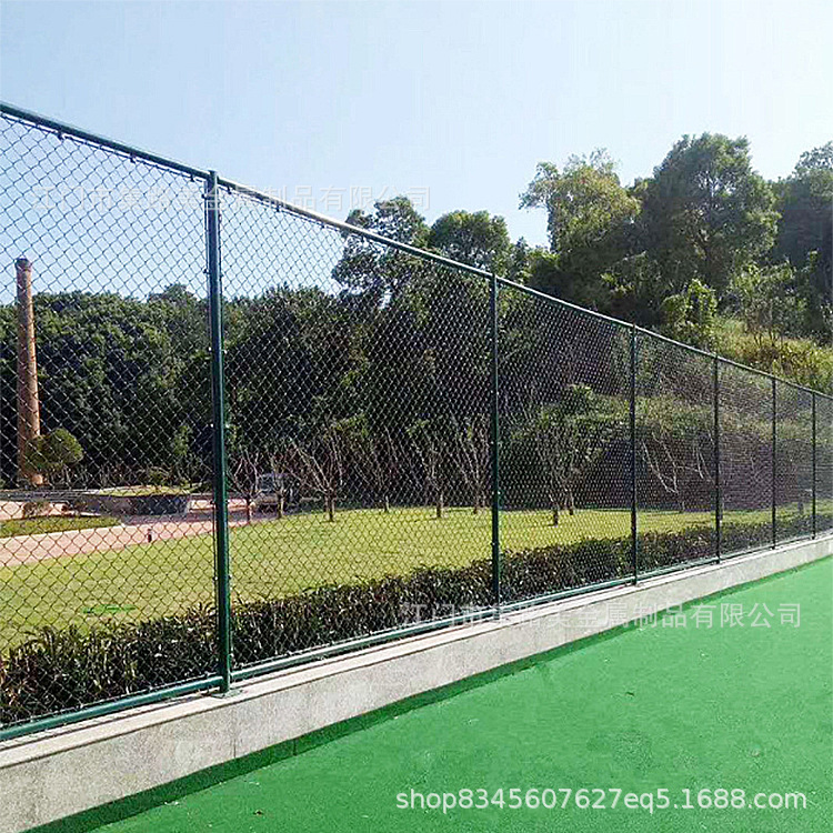 批发学校操场球场围网 户外篮球场勾花菱形运动隔离围栏网 勾花网