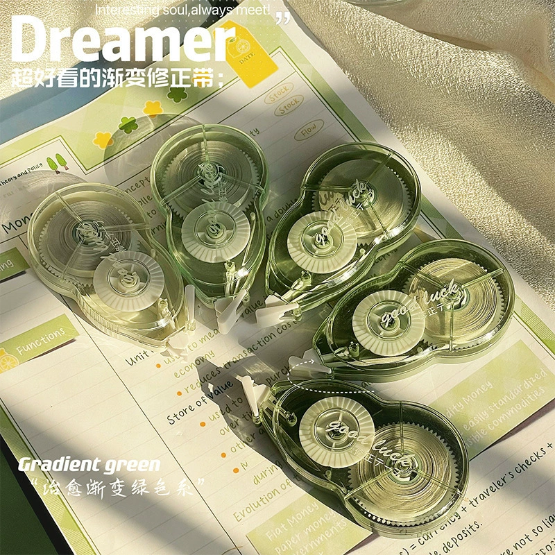 Xiaohongshu в том же стиле ins Тип карты градиентная Корректирующая лента для студентов отключает звук большой емкости выглядящий корректирующий скотч