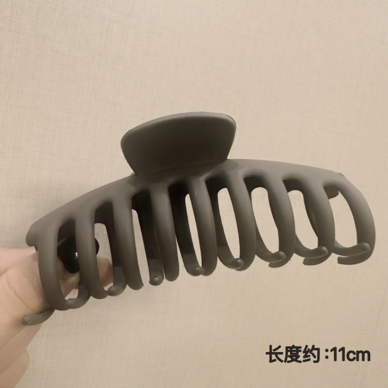 法式橡皮漆抓夹大号发量大多巴胺高级感发夹女两元店发饰头饰品|undefined