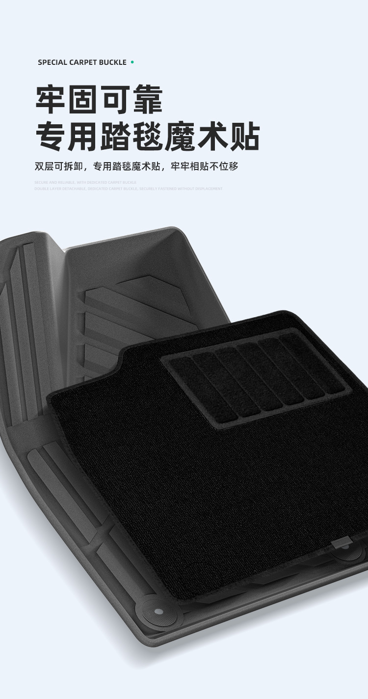 Suitable for 25-27 Models of Leapmotor B10 Car Floor Mats, Eco-Friendly Full Tpe Floor Mats, Trunk Mat, Eco-Friendly Seat Backrest