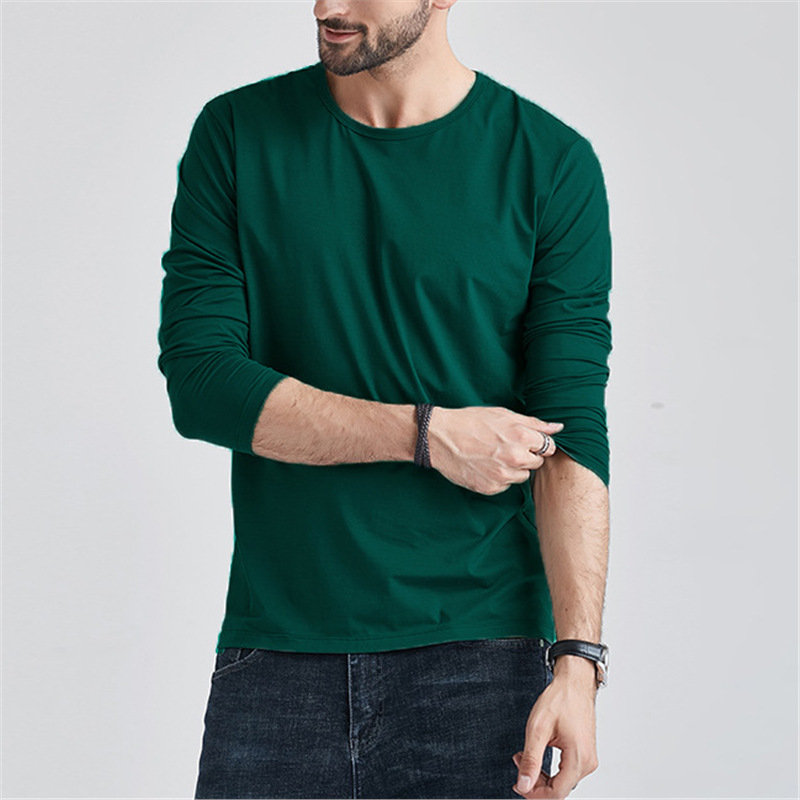 긴소매-짙은 녹색