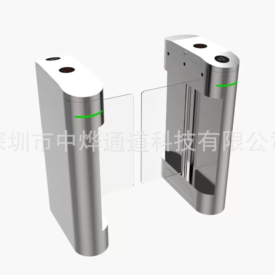 制烤漆304不锈钢拉丝大使馆检票摆闸