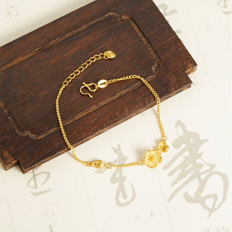 Vietnam Sha Jin simple pulsera de flores elegantemente femenina en línea lo mismo insfeng alta sensación de fábrica de suministro al por mayor