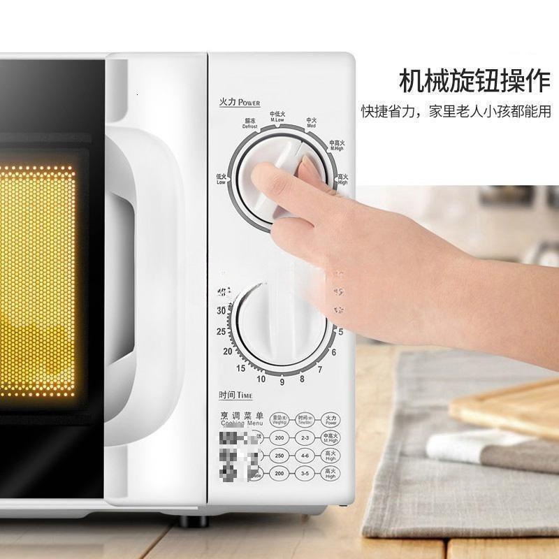 Microwave Oven Household Fast High-Power Heating Mechanical Knob Turntable Type Free Shipping Dropshipping