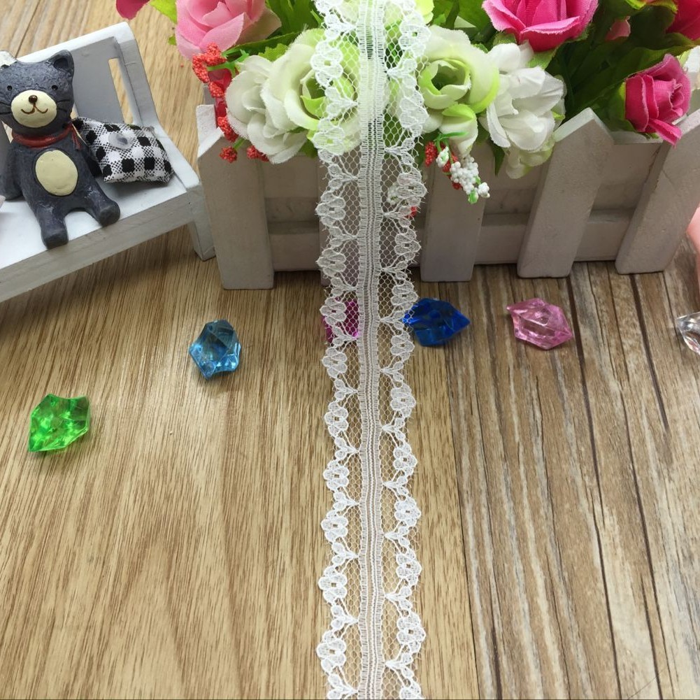 福建蕾丝花边花边DIY服装辅料现货供应668-2#  宽度2.2CM