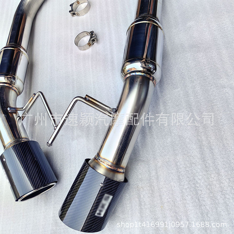 Suitable for NEXT-GEN RANGER RAPTOR double-row 2022 V6 and 3.0 displacement middle and rear exhaust pipes
