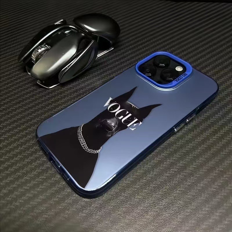 Marca de moda nuevo aplicable iPhone 16 funda para teléfono móvil Apple 15promax estilo europeo y americano 14pro anti-caída 13pro12