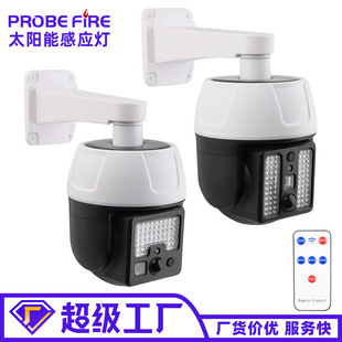 New solar garden lamp human body induction wall lamp LED anti-thief monitoring street lamp simulation camera monitoring lamp