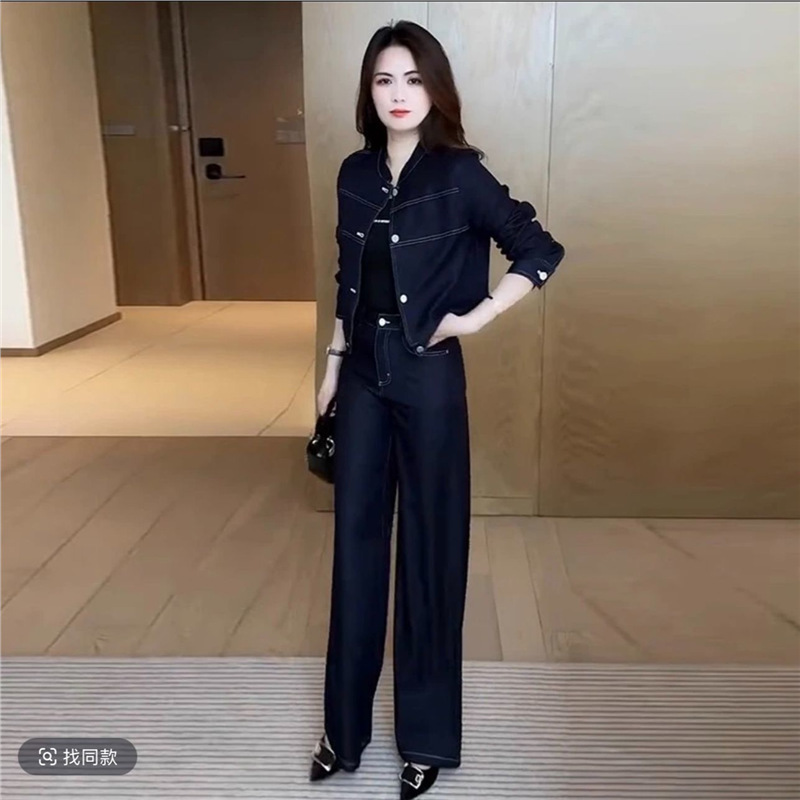 春秋新款时尚洋气穿搭气质休闲显瘦洋气减龄套装21|undefined