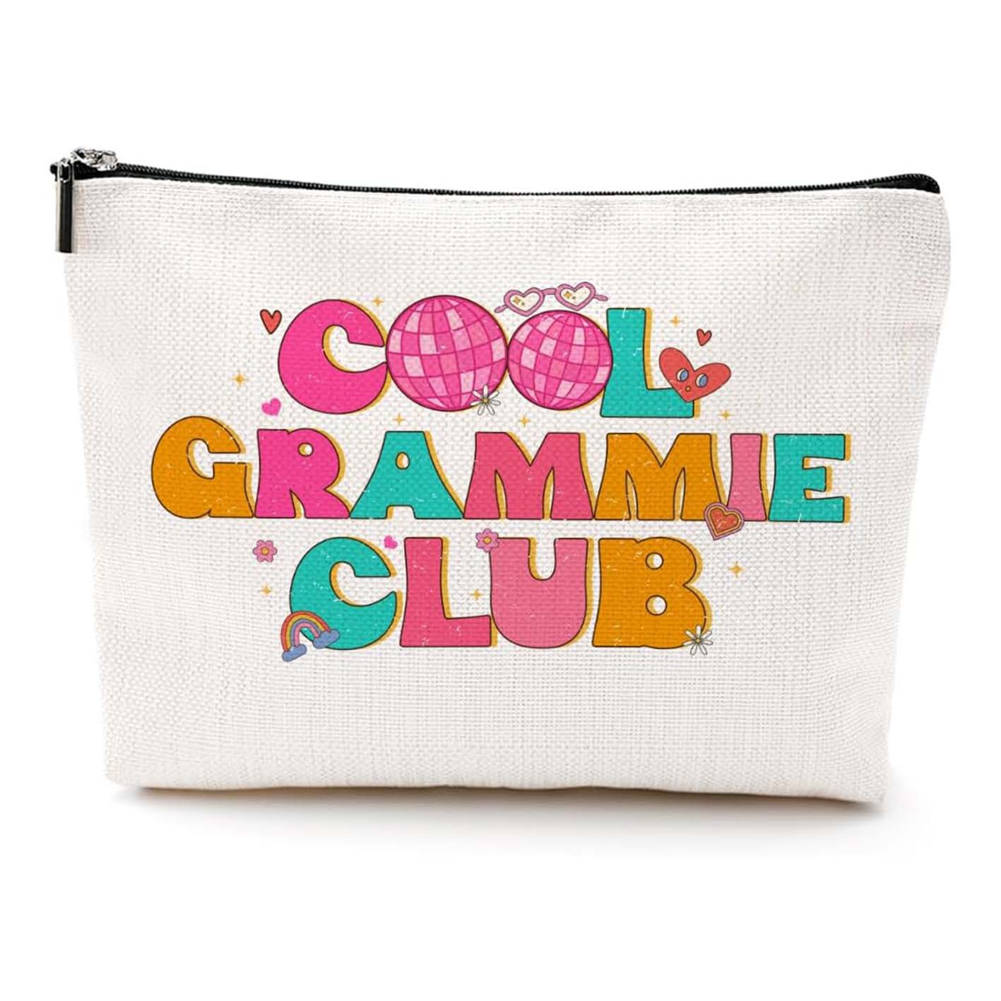 Bolsa de maquillaje de damas transfronteriza de Amazon NANA bolsas de maquillaje de patrón creativo bolsas de almacenamiento de lino bolsa de cremallera impermeable