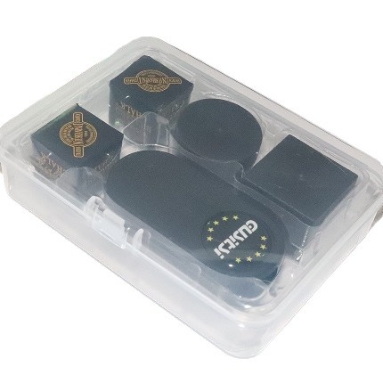 Multi-Función de silencio de billar clip de chocolate en polvo de chocolate clip de manga de varilla pistola de polvo de cáscara clip bolsa de pluma suministros profesionales accesorios de hierro de succión