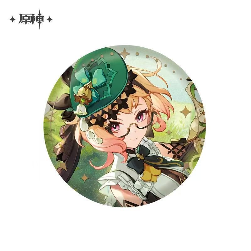 公式正規品「原神」縦絵/璃月港/モンデーシティシリーズキャラクターブリキバッジ|undefined