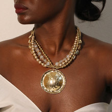 古特原创新款波西米亚风格手工串珠多层时尚项链