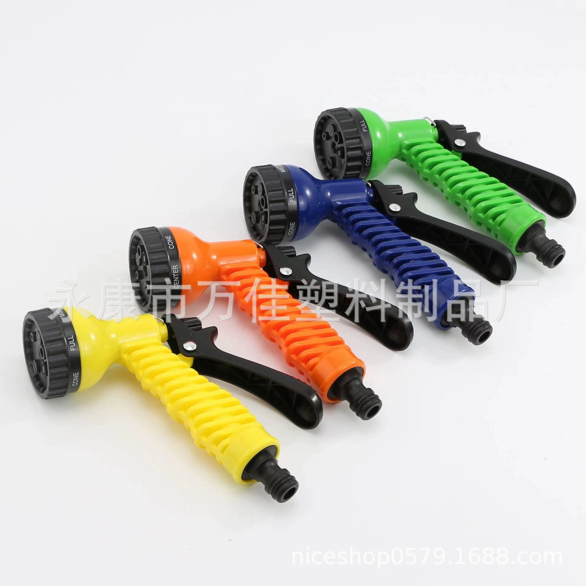 Многофункциональный распылитель высокого давления 7-в-1 для полива сада, орошения овощей, многофункциональная насадка для душа, пистолет для полива цветов и растений