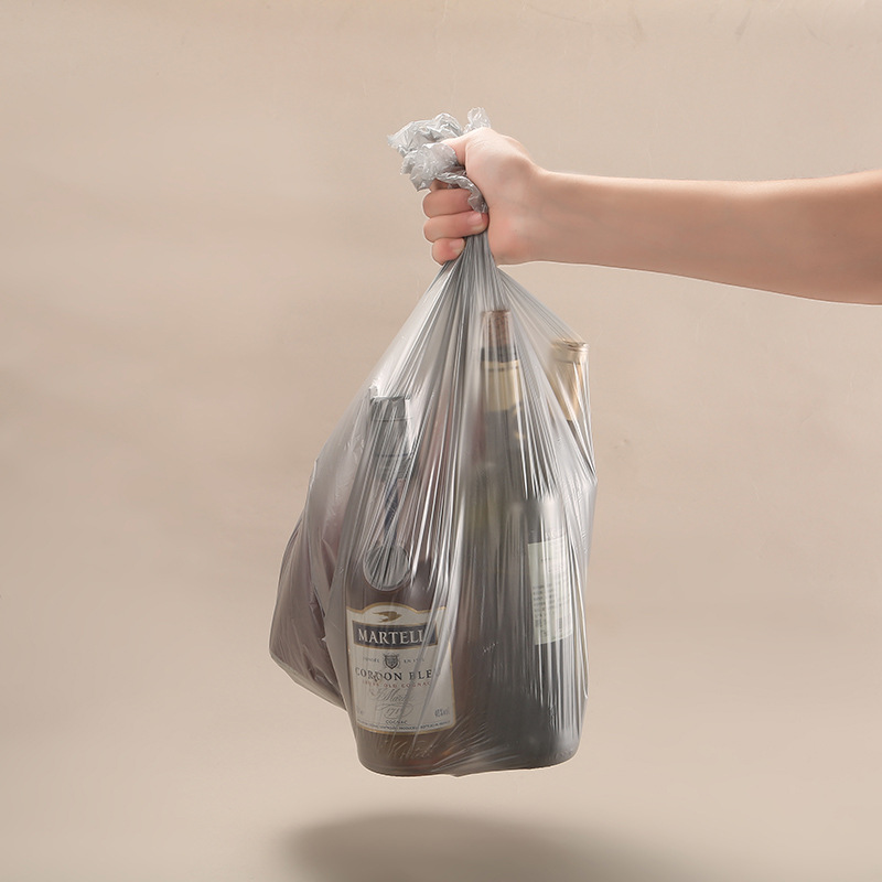 洁成银色臻品垃圾袋兜家用加厚塑料袋商用60只50*60cm大号1.5丝