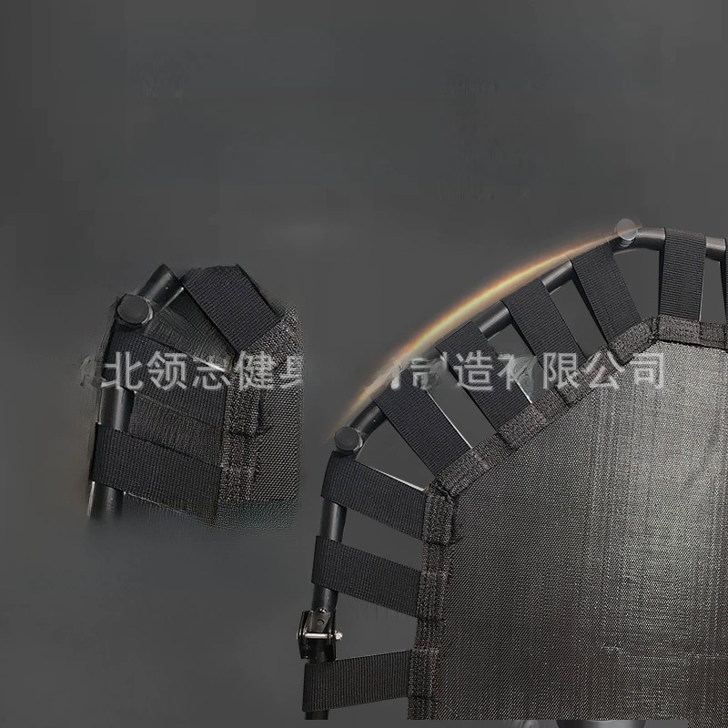Folding trampoline for gym indoor, street storage system