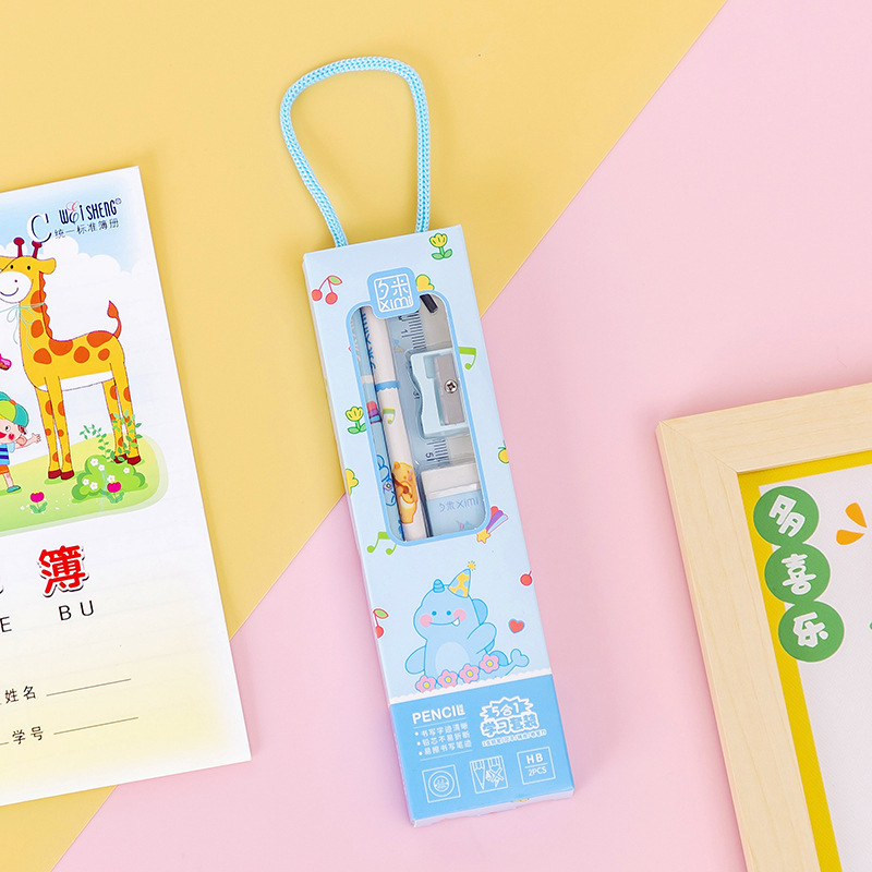 こどもの日賞 小学生文具セット 5点セット 幼稚園児 誕生日プレゼント 5本入り鉛筆セット|undefined