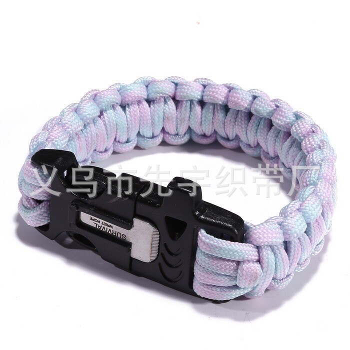 夜光伞绳 七芯伞绳 九芯可定做 .花样编织手链等等