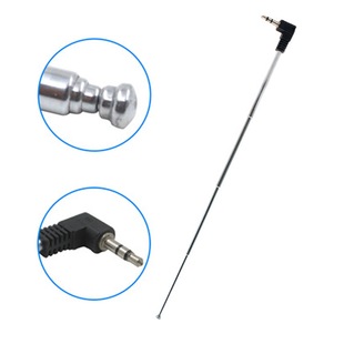Mini speaker universal outdoor audio mobile phone signal enhancement earphone port external antenna 3.5mm pull rod