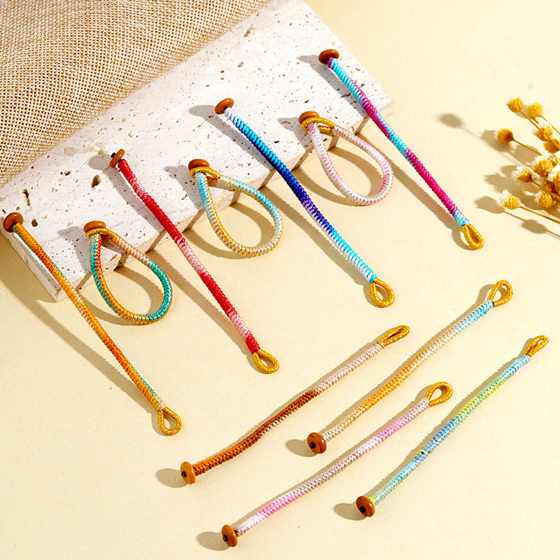 DIY Woven Iridescent Premium Handmade Gold Thread Keychain Pendant DIY Jewelry with Coil Pull Ring Material Kit DIY Woven Iridescent Premium Handmade Gold Thread Keychain Pendant DIY Jewelry with Coil Pull Ring Material Kit