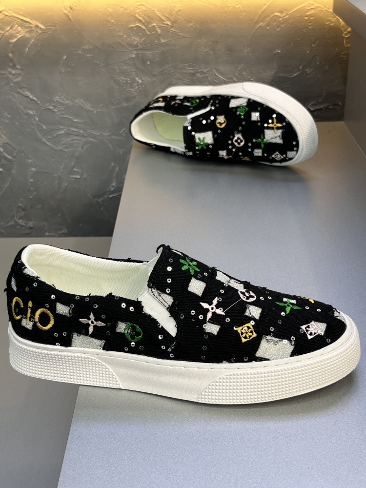 Herren Slipper Mit Druck Für Den Sommer Trendige Freizeitschuhe_voghion.com
