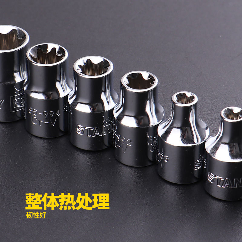 史丹利工具 10MM系列花形套筒 89-649-1-22至89-656-1-22标准套筒