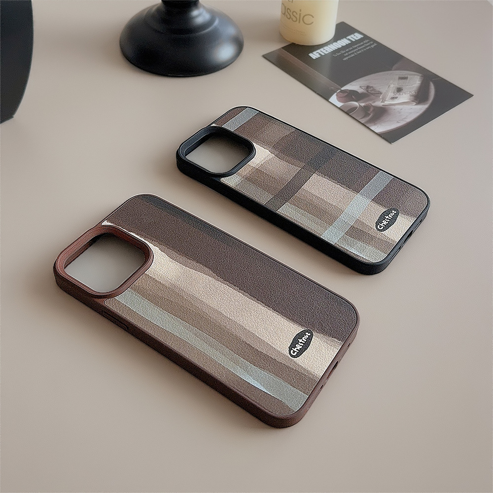 Coque De Protection Pour Iphone Medieval Plaid Style Maillard_voghion.com