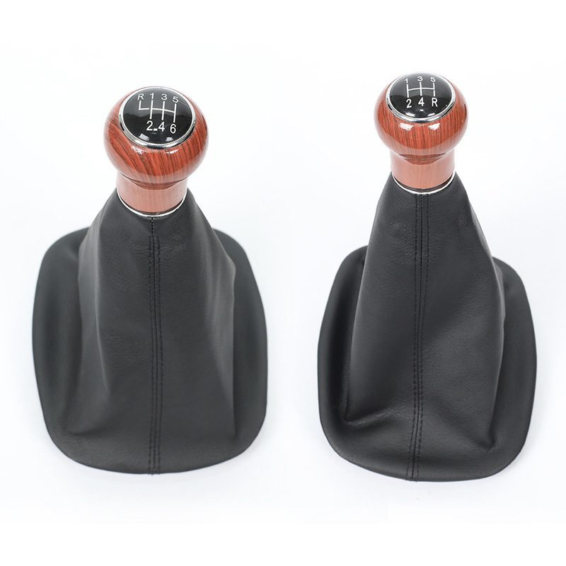 Suitable for Volkswagen Passat B5 car wood grain shift handball dust cover suit gear lever handle accessories wholesale