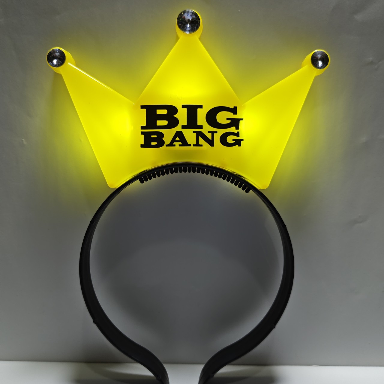 BIGBANG发光皇冠发箍权志龙应援荧光棒太阳演唱会粉丝气氛道具物