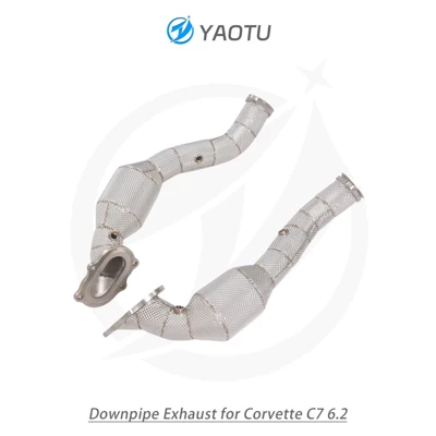 catalytic converter and insulation – Exhaust pipe