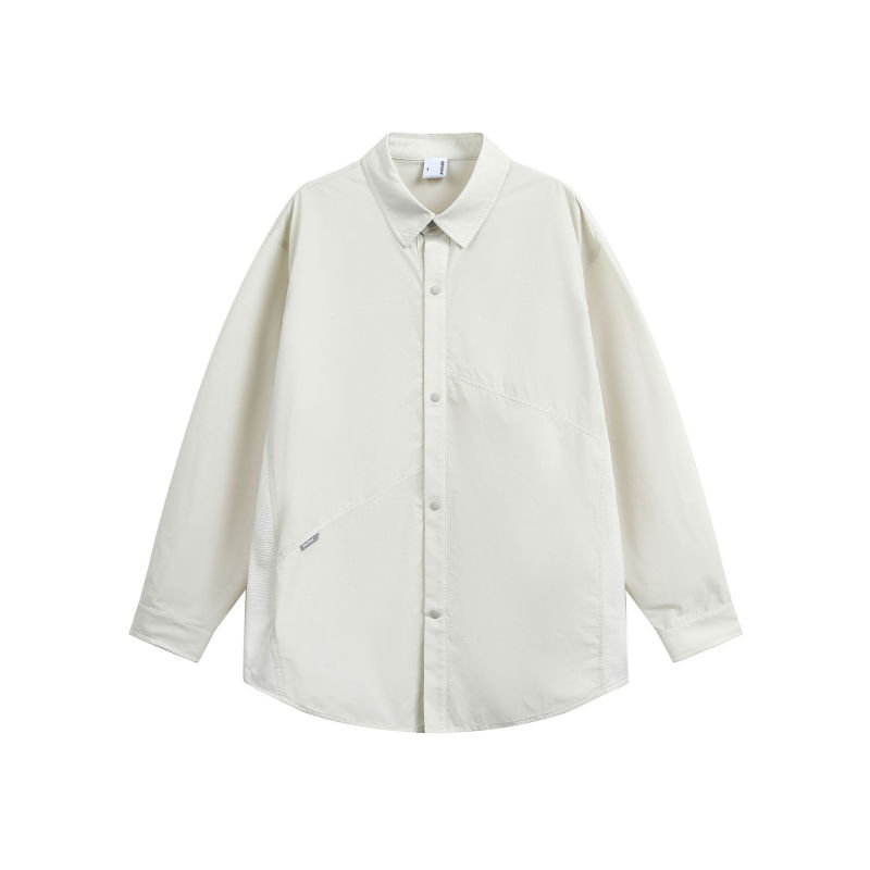 Devilray Outdoor Spliced Breathable Upf50+ Sun Protection Long-Sleeved Shirt Men's Spring New Commuter Shirt Jacket Devilray Outdoor Spliced Breathable Upf50+ Sun Protection Long-Sleeved Shirt Men's Spring New Commuter Shirt Jacket