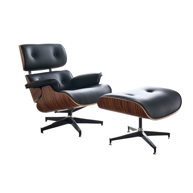 Eames tumbona sillón sofá perezoso balcón sala de estar sofá individual sillón reclinable de oficina minimalista moderno siesta de ocio