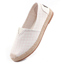 老北京布鞋女士一脚蹬单鞋透气软底2024秋新款渔夫鞋平底女鞋批发