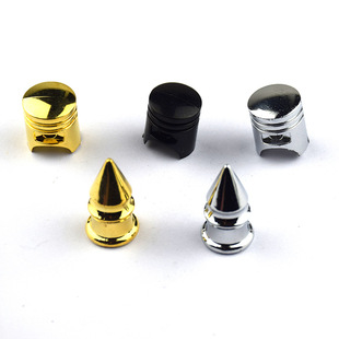Car modified special-shaped valve cap tire valve cover spot valve cap piston pagoda shape spot