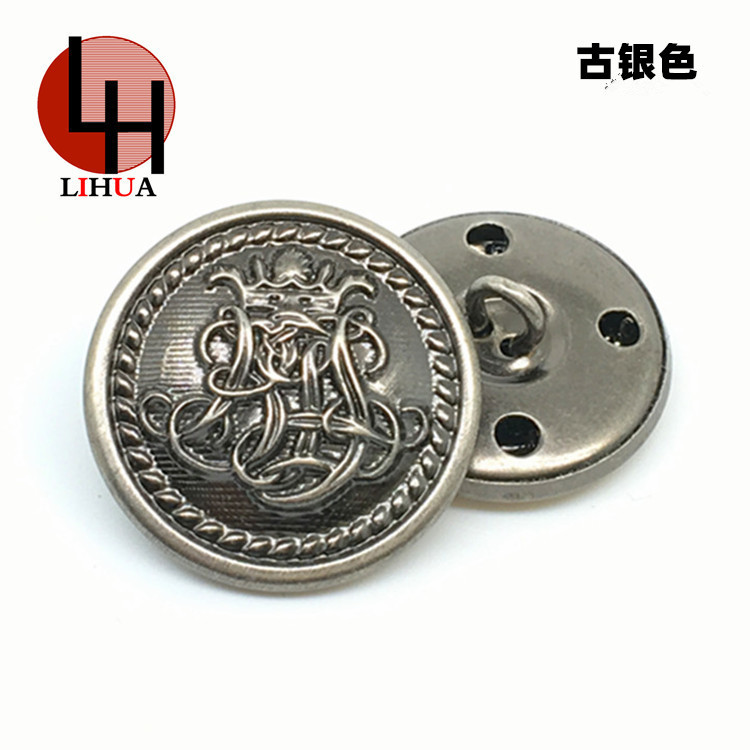 批发金属纯铜花篮纽扣牛仔裤扣子 复古铜皮扣裤子纽扣厂家批发