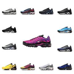 跨境莆田批发airmax TN全掌气垫透气跑步鞋男女网面休闲运动鞋外